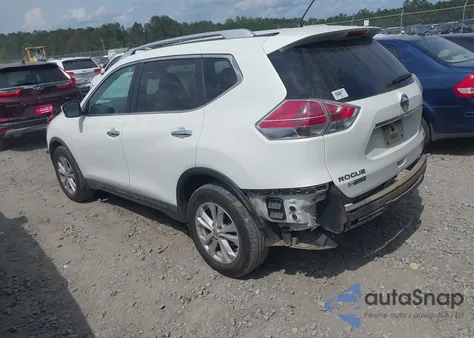 2015 Nissan Rogue Sv из США, поврежденный, VIN 5N1AT2ML9FC801895